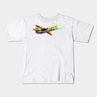 SU-24 Fencer in WPAP Kids T-Shirt